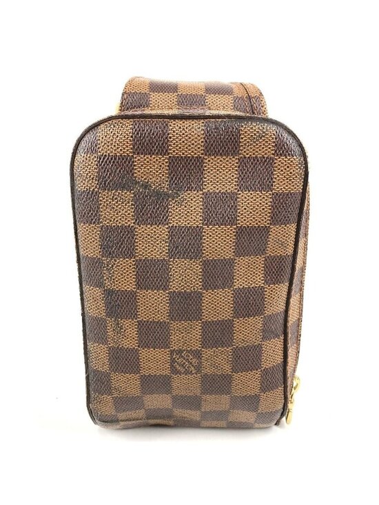 Louis Vuitton Handbags - Louis Vuitton Belt Bag Geronimos Vintage Damier Canvas Ebene Brown